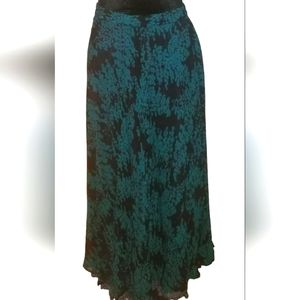 Coldwater Creek beautiful Reversible midi skirt.
